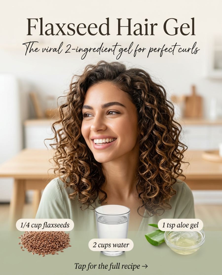 Flaxseed Hair Gel — DIY beauty recipe