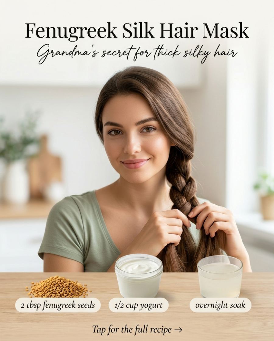 Fenugreek Silk Hair Mask — DIY beauty recipe