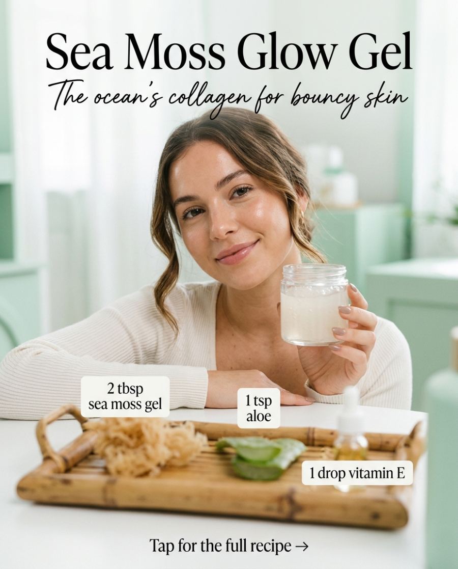 Sea Moss Glow Gel — DIY beauty recipe