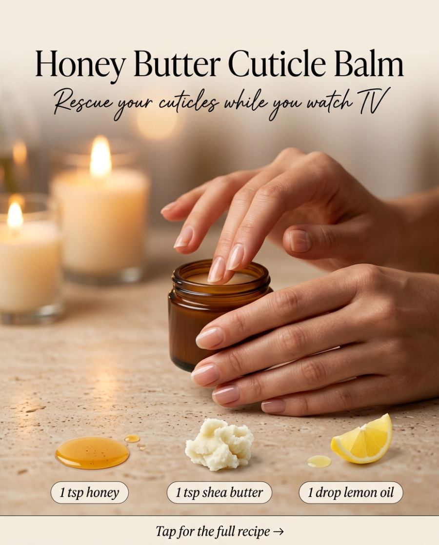 Honey Butter Cuticle Balm — DIY beauty recipe