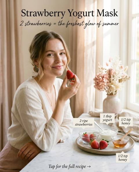 Strawberry Yogurt Mask