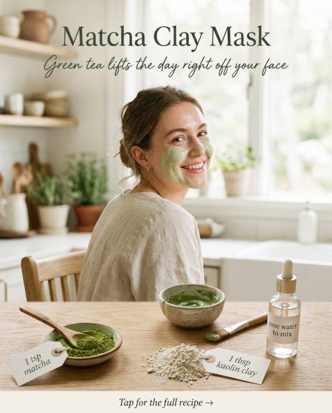 Matcha Clay Mask