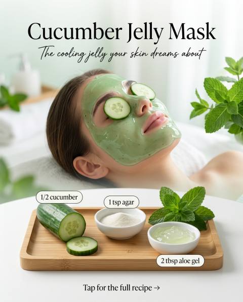Cucumber Jelly Mask
