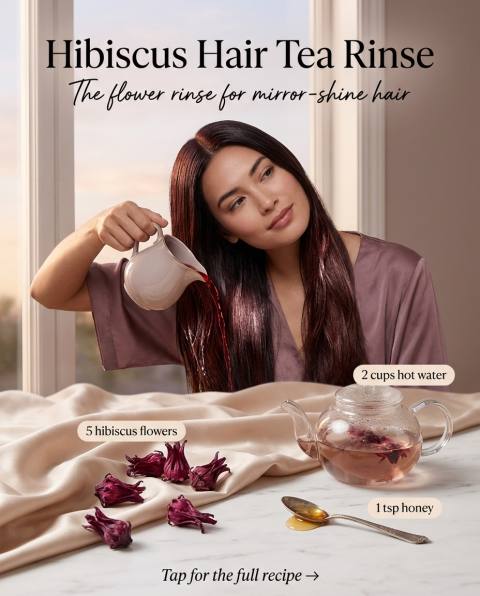 Hibiscus Hair Tea Rinse