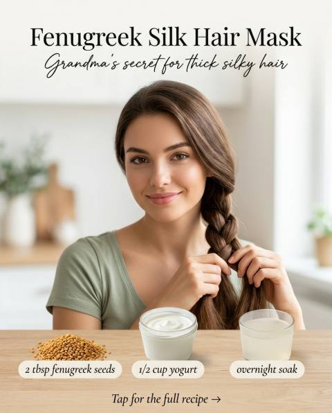 Fenugreek Silk Hair Mask