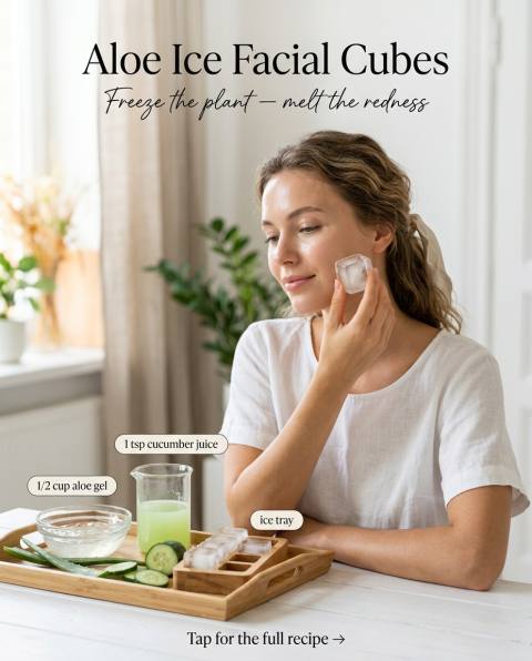 Aloe Ice Facial Cubes