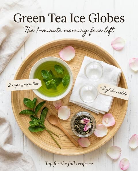 Green Tea Ice Globes