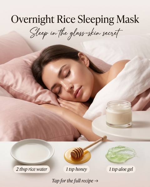 Overnight Rice Sleeping Mask