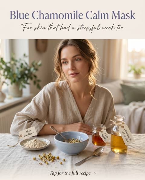 Blue Chamomile Calm Mask