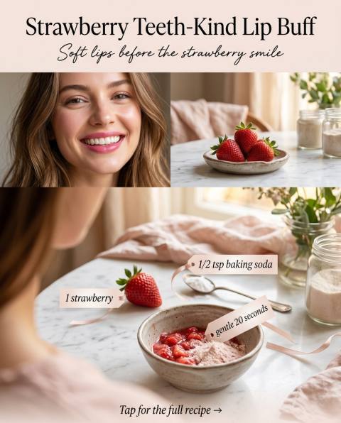 Strawberry Teeth-Kind Lip Buff
