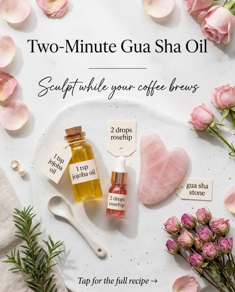 Two-Minute Gua Sha Oil