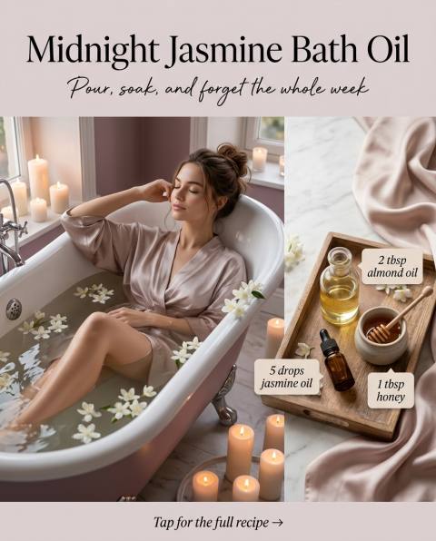 Midnight Jasmine Bath Oil