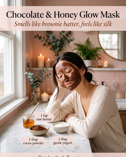 Chocolate & Honey Glow Mask — homemade Face Masks recipe
